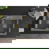 Mexen Hektor 2-коморна гранитна мивка 800 x 480 мм, сива, златен сифон - 6521802000-71-G
