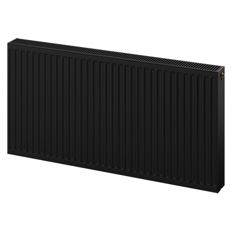Mexen CV22 панелен радиатор 400 x 400 mm, долно свързване, 474 W, черен - W622-040-040-70