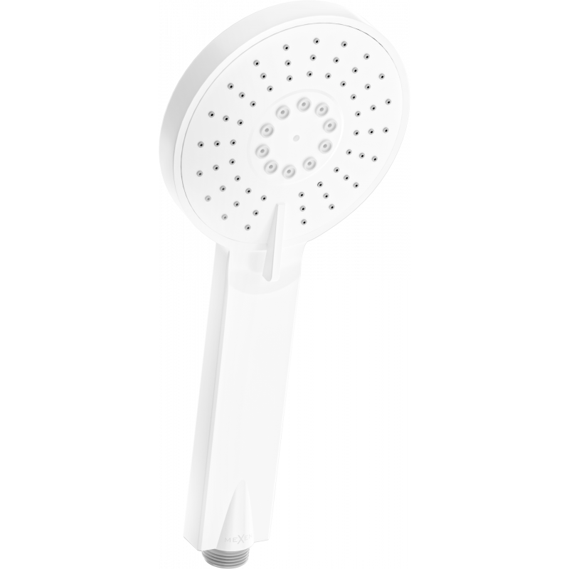 Mexen R-40 3-функционален душ слушалка, бяла - 79540-20