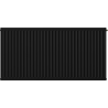 Mexen CV22 панелен радиатор 400 x 1400 мм, долно свързване, 1660 W, черен - W622-040-140-70