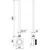 Mexen FA-FD14 електрически нагревател 400 W, бял - W956-0400-20