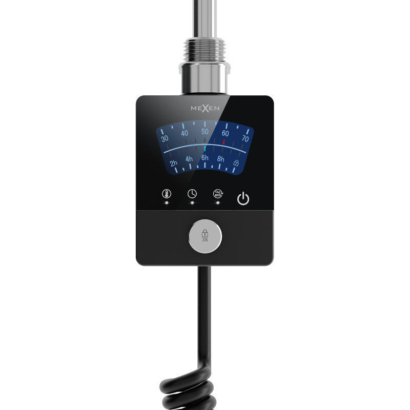 Mexen FA-BG8 електрически нагревател 600 W, черен - W957-0600-70