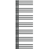 Декоративен лира за баня Mexen Neptun 1400 x 500 mm, 532 W, антрацит - W101-1400-500-00-66