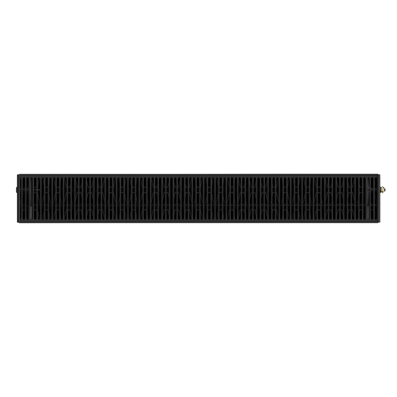 Mexen CV33 плочест радиатор 600 x 1100 mm, долно свързване, 2568 W, черно - W633-060-110-70