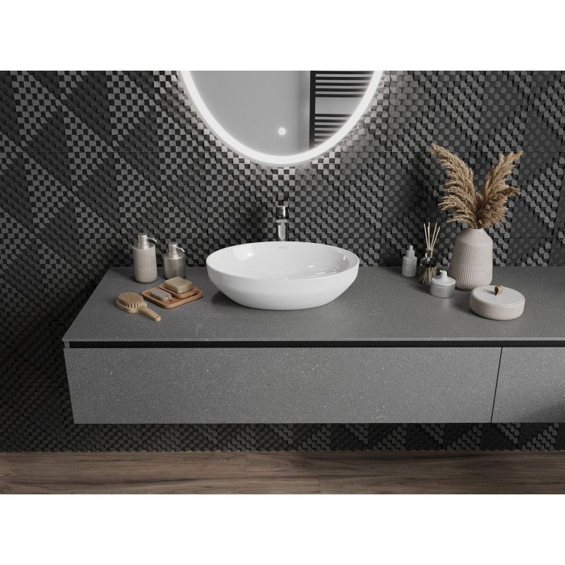 Mexen Cornelia умивалник над плота 50 x 37 см, бял - 21885000