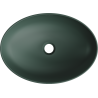 Mexen Cornelia плот стояща мивка 50 x 37 см, тъмно зелена мат - 21885047