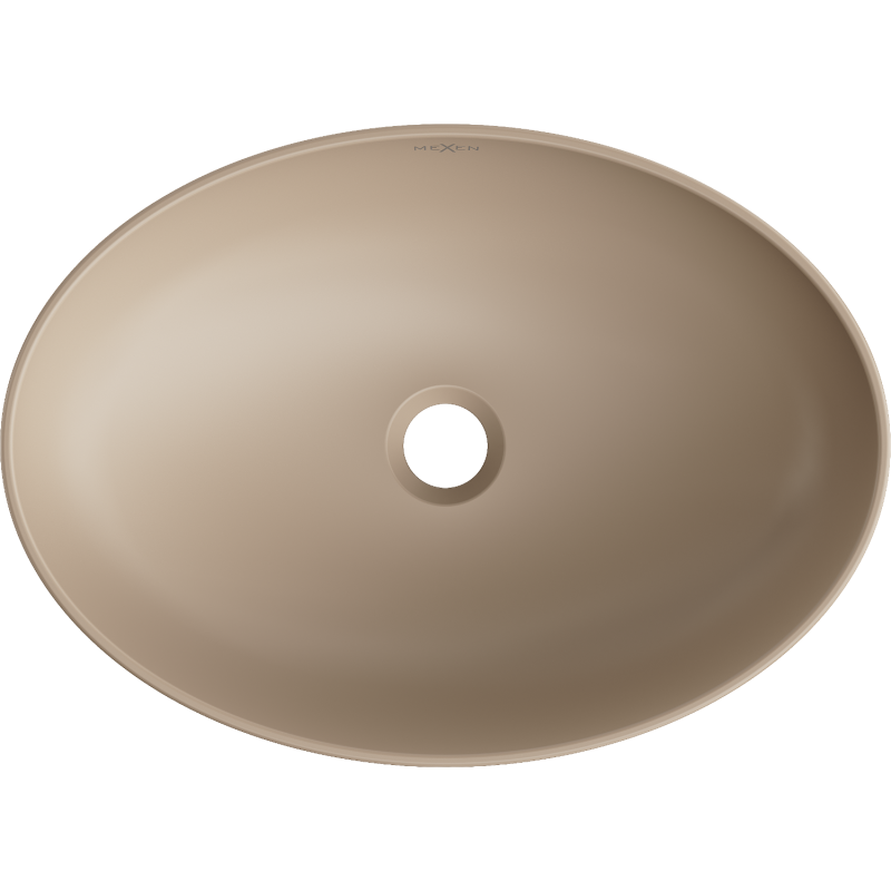 Mexen Cornelia плотмонтируем умивалник 50 x 37 cm, матов капучино - 21885064