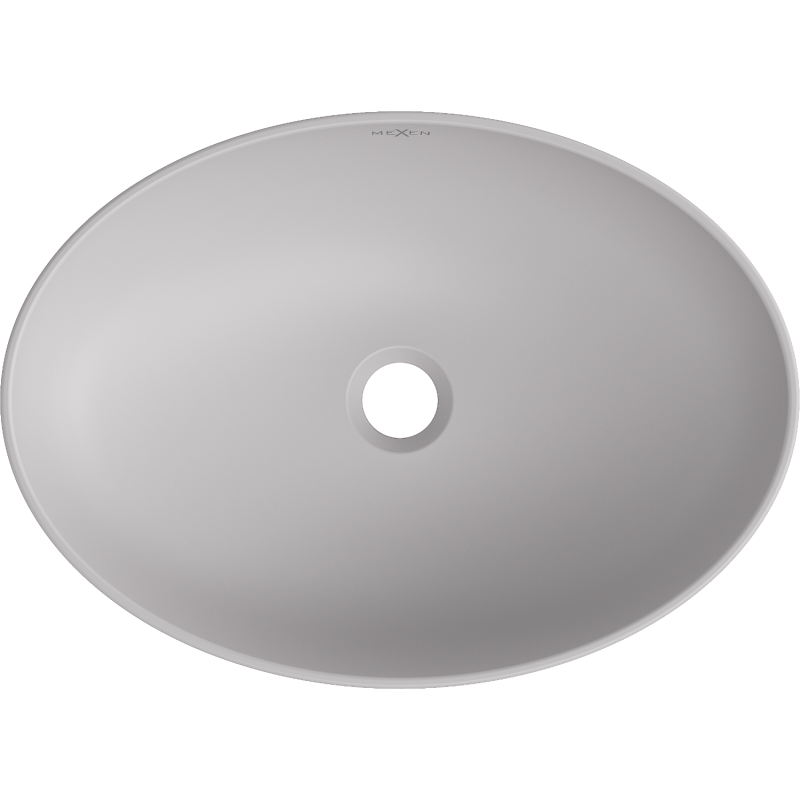 Mexen Cornelia мивка за плотове 50 x 37 cm, сив мат - 21885067