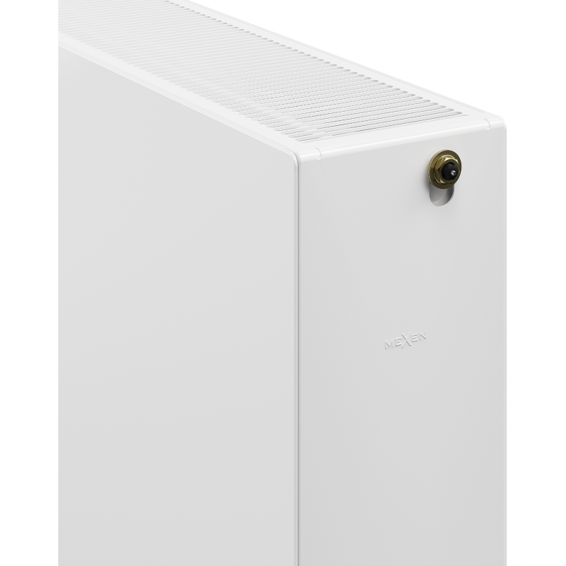 Mexen Flat CCF33 радиатор панелен 400 x 1100 мм, долно централно свързване, 1740 W, бял - W6C33F-040-110-00