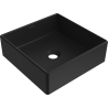 Mexen Goya мивка над плот 35 x 35 см, черен мат - 22183585