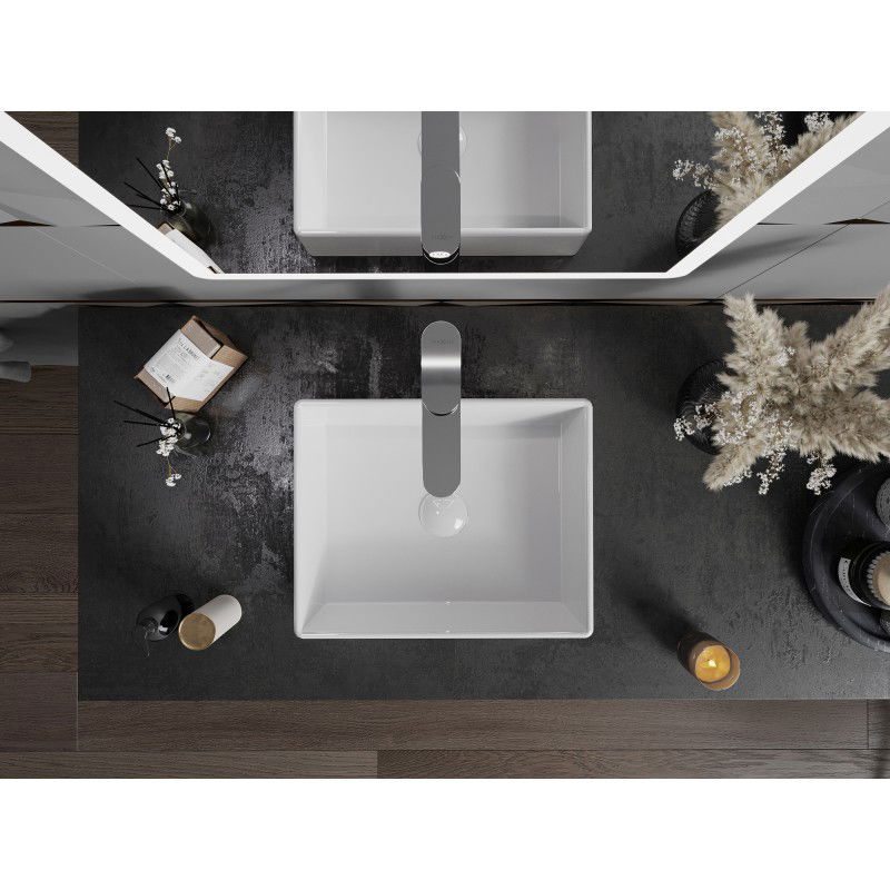 Mexen Goya мивка за монтаж върху плот 40 x 32 см, бяла - 22184000