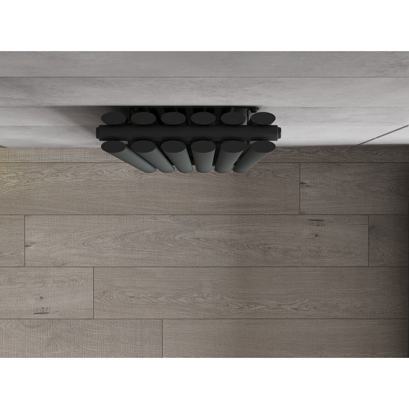 Mexen Dallas декоративен радиатор 1600 x 360 мм, 1039 W, антрацит - W214-1600-360-00-66