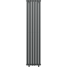 Декоративен радиатор Mexen Dallas 1600 x 360 мм, 1039 W, антрацит - W214-1600-360-00-66