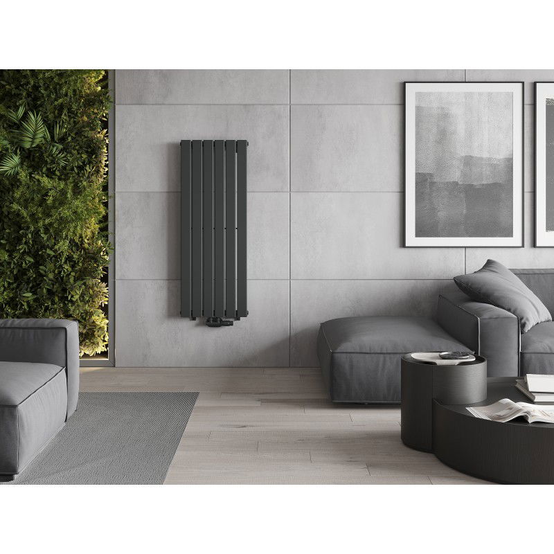 Mexen Boston декоративен радиатор 1200 x 452 мм, 611 W, антрацит - W213-1200-452-00-66