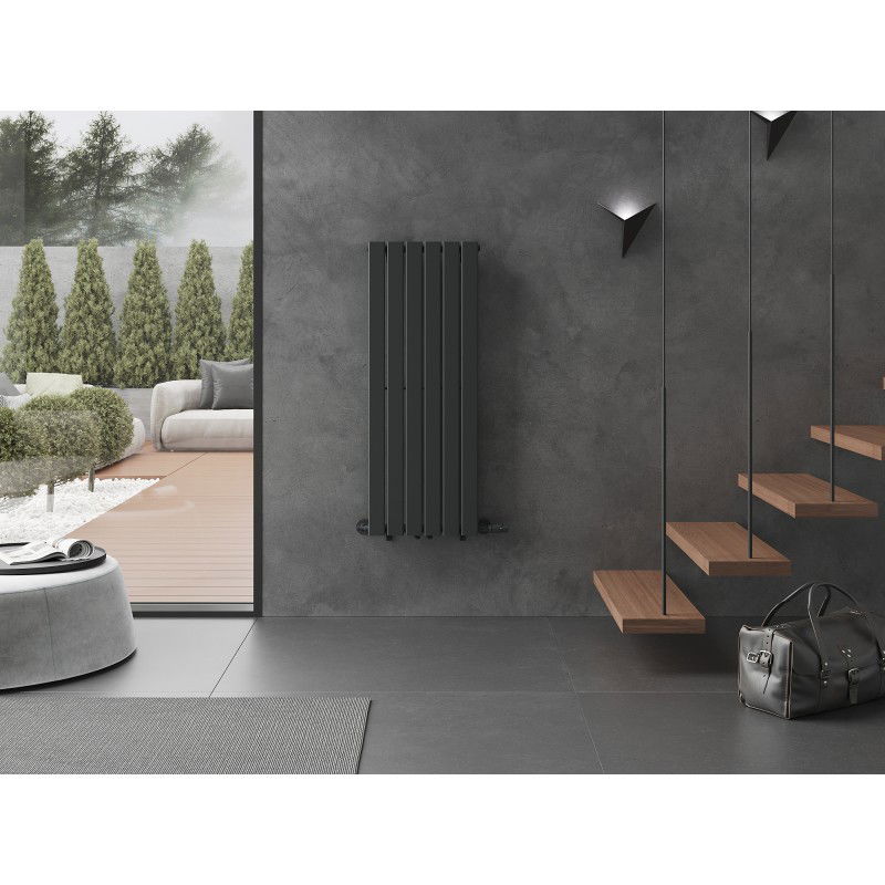 Mexen Boston декоративен радиатор 1200 x 452 мм, 611 W, антрацит - W213-1200-452-00-66