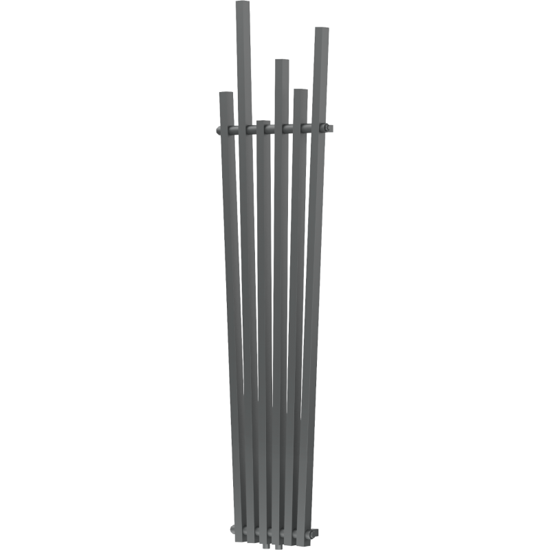 Mexen Omaha декоративен радиатор 1800 x 420 мм, 655 W, антрацит - W208-1800-420-00-66