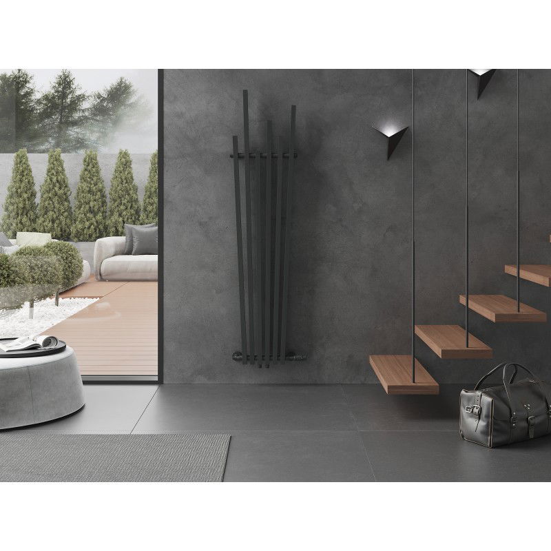 Mexen Omaha декоративен радиатор 1800 x 420 мм, 655 W, антрацит - W208-1800-420-00-66