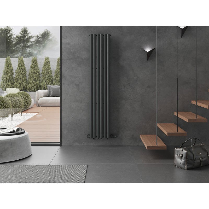 Mexen Oregon декоративен радиатор 1800 x 360 mm, 604 W, антрацит - W202-1800-350-00-66