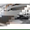 Mexen CC22 плосък радиатор 600 x 1000 мм, долна централна връзка, 1653 W, антрацит - W6C22-060-100-66