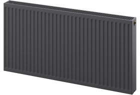 Mexen CC22 панелен радиатор 900 x 400 мм, долно централно свързване, 914 W, антрацит - W6C22-090-040-66