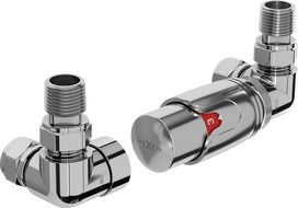Mexen G00 аксиален термостатичен комплект, хром - W903-900-01