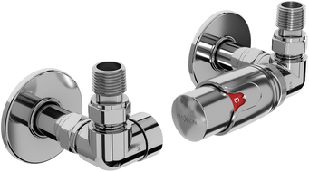 Mexen G00 термостатичен комплект с осово покритие R, хром - W903-900-904-01