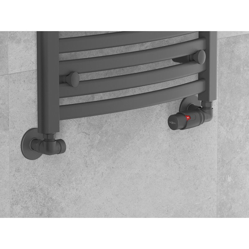 Mexen G00 комплект термостатичен осев с маскировка R, антрацит - W903-900-904-66