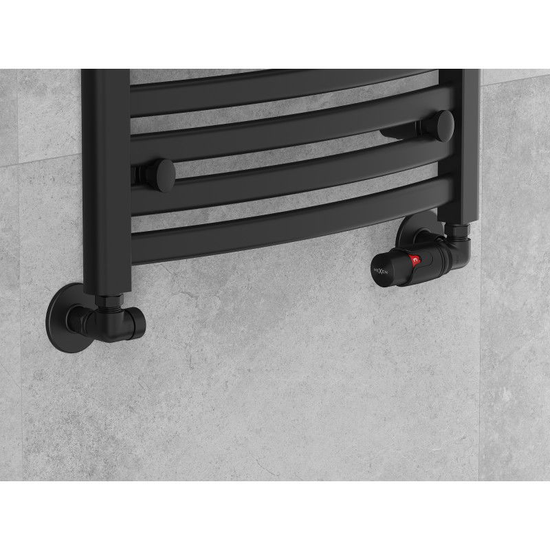 Mexen G00 осов термостатичен комплект с декоративна решетка R, черен - W903-900-904-70