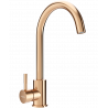 Mexen Foggia кухненски смесител, розово злато - 671800-60