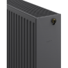 Mexen CC33 плосък радиатор 900 x 2800 мм, долно централно свързване, 8910 W, антрацит - W6C33-090-280-66