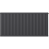 Mexen CC33 плосък радиатор 900 x 2800 мм, долно централно свързване, 8910 W, антрацит - W6C33-090-280-66