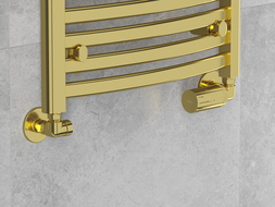 Mexen G05 осов термостатичен комплект, златен - W903-958-50