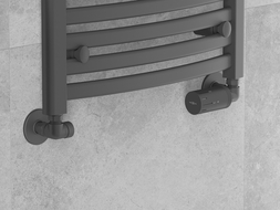 Mexen G05 комплект термостатичен аксиален с покритие R, антрацит - W903-958-904-66