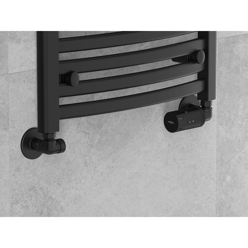 Mexen G05 аксиален термостатичен комплект с декоративна обвивка R, черен - W903-958-904-70