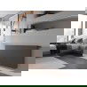 Mexen Flat CCF22 плосък радиатор 400 x 400 мм, долно централно свързване, 455 W, антрацит - W6C22F-040-040-66