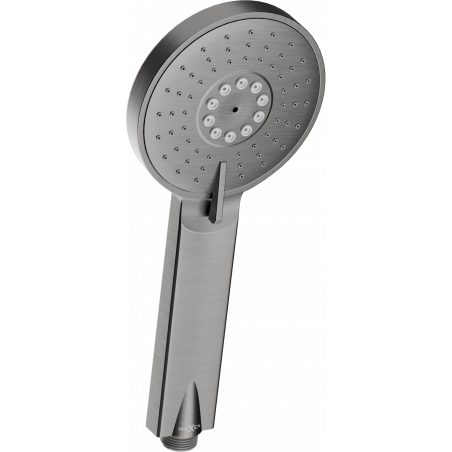 Mexen R-40 3-функционална ръкохватка за душ, четка gun gray - 79540-66