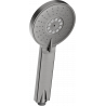 Mexen R-40 3-функционална ръкохватка за душ, четка gun gray - 79540-66