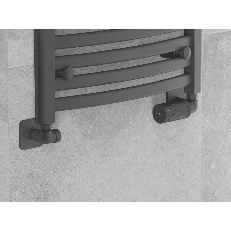 Mexen G05 аксиален термостатичен комплект с маскировка S, антрацит - W903-958-909-66