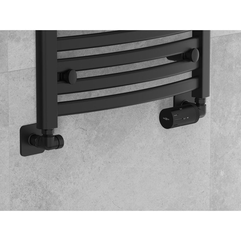 Mexen G05 термостатичен осев комплект с маскировка S, черен - W903-958-909-70