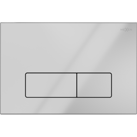 Mexen Fenix 13 бутон за изплакване Slim, лъскав хром - 601301