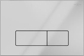 Mexen Fenix 13 бутон за изплакване Slim, лъскав хром - 601301