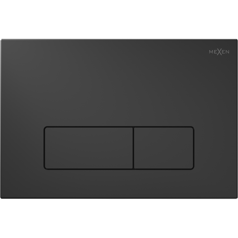 Mexen Fenix 13 бутон за промивка Slim, черен матов - 601303