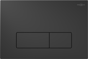 Mexen Fenix 13 бутон за промивка Slim, черен матов - 601303