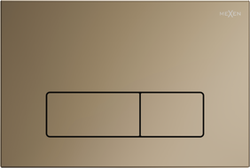 Mexen Fenix 13 бутон за промиване Slim, шампанско злато - 601304