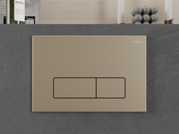 Mexen Fenix 13 бутон за промиване Slim, шампанско злато - 601304