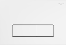 Mexen Fenix 13 бутон за промиване Slim, бял мат - 601320