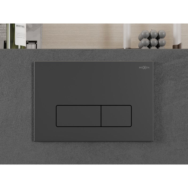 Mexen Fenix 13 бутон за измиване Slim, gun gray - 601366
