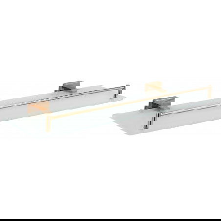 Mexen Arno висящ рафт от стъкло, розово злато - 7020737-60