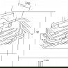 Mexen Arno сапунерка, розово злато - 7020751-60