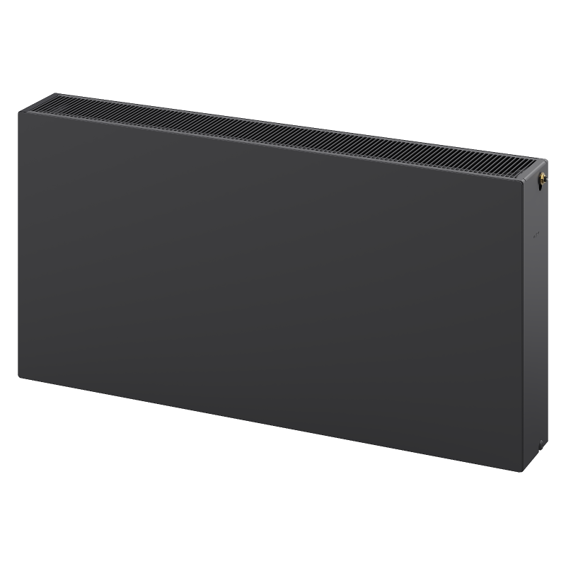 Mexen Flat CCF33 плосък радиатор 600 x 600 mm, долно централно свързване, 1320 W, антрацит - W6C33F-060-060-66